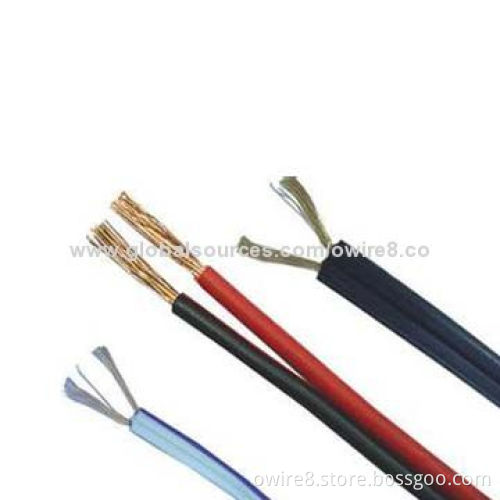 4-core Round Electrical Cables, PVC Jacket and PE Insulator